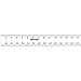 Starrett ASE-36 Anodized Aluminum Straight Edge Rule, 36" Length, 2" Width