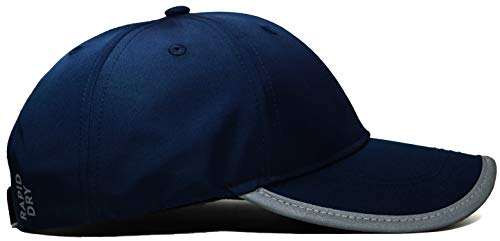 Coreteq Unisex Water Resistant Rapid Dry Lightweight Sports Cap with Adjustable Strap (Pack of 1, Free Size)