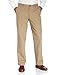IZOD Men's Saltwater Flat Front Slim Fit Chino Pant