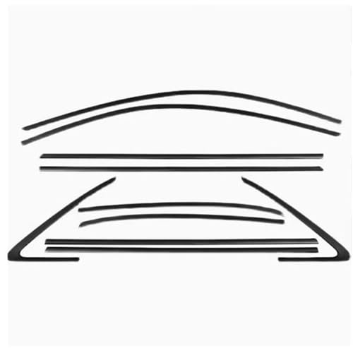 Fenêtre décoration extérieure ABS noir pour sublimer votre Audi S7 en ville