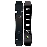 Nitro Snowboards Herren Highlander '19 leichtes All-Mountain Freeride Carving Camber Board mit KOROYD Core Technologie, Mehrfarbig, 163