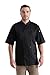 Chef Works Unisex Volnay Chef Coat, Black, Medium