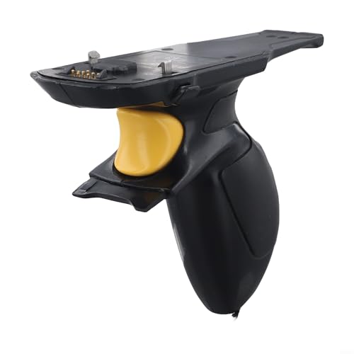 Minhe Scanner Handle for Zebra Symbol TC70 TC72 TC75 TC77 TC70x TC75x Mobile Data Terminal - TRG-TC7X-SNP1-02, Black ABS Snap-On Trigger Grip for POS and High-Volume Scanning Operations