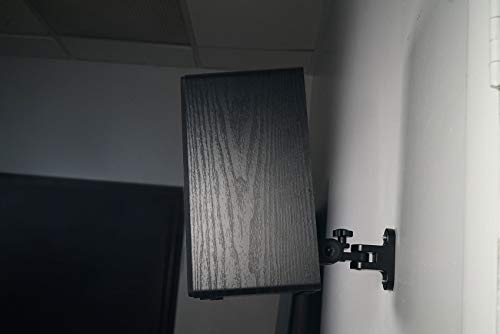 Rockville Rhsb4 Hidden Wall Mount Swivel Satellite/Bookshelf Speaker Brackets #TOP1