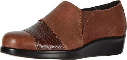 Image of SAS Women's Taylor Comfort Wedge Slip-On Shoes with Tassels - Leather Upper