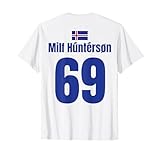 Isländische Namen Auf Sauf Trikot 69 Fußball Malle