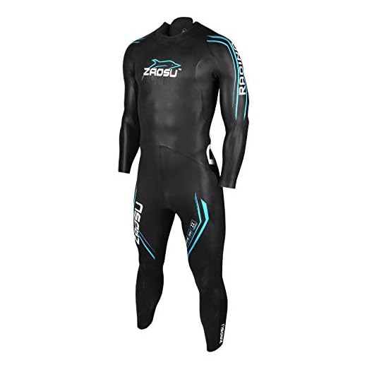 ZAOSU Racing 2.0 Neoprenanzug Triathlon Herren | Wetsuit Freiwasserschwimmen, Größe:M
