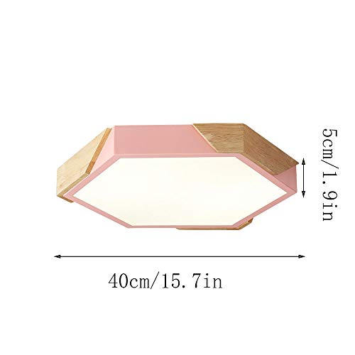 Lustre moderne à six faces idéal pour illuminer un salon épuré