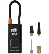 Zebronics Cordless Tyre Inflator, 150 PSI, 4000mAh, Super Fast Inflation, Power Bank, Type-C, Dig...