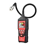 Alarma dual: pantalla de barra analógica y alarma de zumbador para indicar fugas y concentración de gas relativa.A medida que la punta del sensor se acerca a la fuente de fugas sospechadas, la frecuencia aumentará, lo que puede recordarle efectivamente que se mantenga alejado de situaciones peligrosas