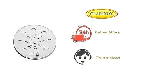 Ralo Grelha 15x15 Redondo Com Fecho Sistema Abre e Fecha Para Banheiro