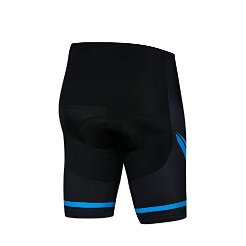 Shorts de ciclismo masculino 5D acolchoado MTB ciclismo meia calça justa secagem rápida, Cd5510b, G