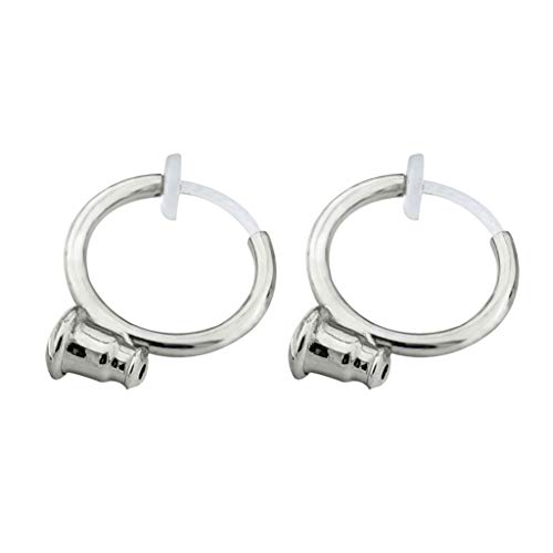 Diy Handmade Clip on Earring Converters Screw Ear Clip Converter Turn Studs