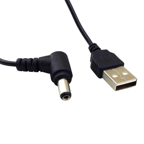 SN-RIGGOR 3-Pack 3.3ft DC 3.5x1.35 mm 5 Volt DC Barrel Jack Power Cable USB to 3.5mm x1.35mm Barrel Power Adapter DC to USB Converter USB to Dc Power Cble USB to DC 3.5mm 1.35mm DC 3.5 mm 1.35 mm