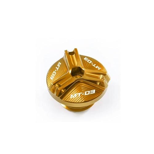 Bouchon remplissage d'huile moto MT03 accessoires couvercle liquide de frein jaune 2024