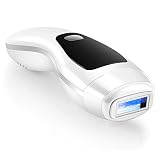 Haarentfernung Laser 500.000 Flash Sichere Und Schmerzlose Haarentfernung 5 Modi Manueller/Automatischer Modus Für Körperbehaarung Von Männern Und Frauen