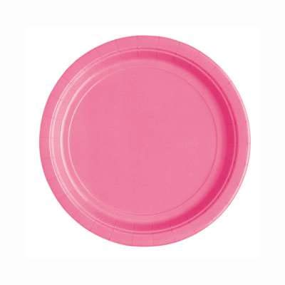 Unique Minnie Birthday Party Supplies Bundle Pack Includes 16 Lunch Dinner Plates, 16 Hot Pink Dessert Cake Plates, 16 Beverage Cake Napkins, 16 Lunch Dinner Napkins #TOP3