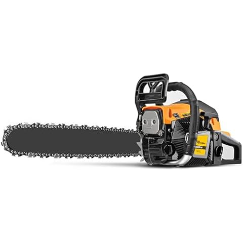 Gas Chainsaw 20 Inch Gas Powered Chainsaw 5518H 54.6 CC 2.95 HP 2-Stroke Engine with High Performance for Wood Cutting and Tree Trimming Cover