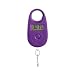 25Kg / 5G Gancio Appeso Bagagli Pesca Bilancia Tascabile Portatile Bilancia Digitale Mini Display Lcd Viola