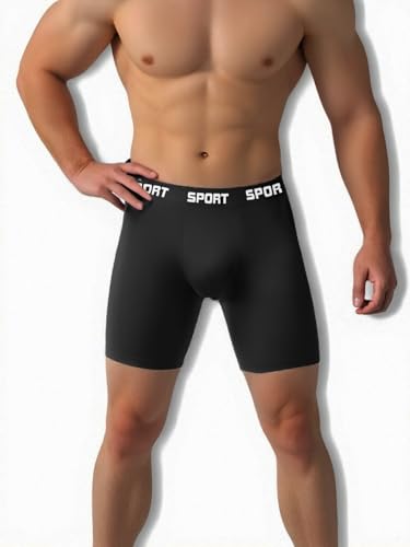 Mens Underwear Boxer Briefs for Men Long Leg Boys Briefs Ultra Soft Mens Boxer Briefs Moisture Wicking Breathable Underwear3