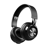 SITOAT P1 Bluetoothヘッドホン ワイヤレスヘッドホン オーバーイヤー ヘッドフォン 最大55時間再生 密閉型 重低音 軽量設計 折りたたみ式 サイズ調節 残量表示 ゲーミング対応 低遅延 マイク内蔵 ケーブル着脱式 有線無線両用 収納袋付き Bluetooth5.3 （ブラック）