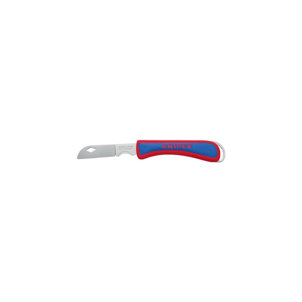 KNIPEX Navaja plegable para electricistas en blister 120 mm, 16 20 50 SB