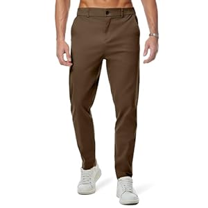 JMIERR Baumwolle Chino Hosen Herren Stretch Cargohose Hose Männer Business Freizeit Hosen Elastische Taille mit Taschen