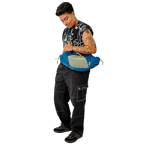 Image of Baboon to the Moon Crescent Crossbody Travel Sling Bag
