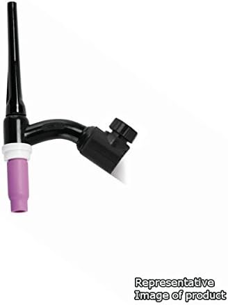 Miniatura 2 de CK Worldwide CK18V-25SF FX Antorcha TIG refrigerada por agua, válvula flexible, 350A, 25', 3-Pc, Super-Flex, linterna de metal rojo