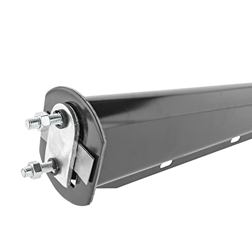 CHDT66 Mud Flap Hangers for Semi Trucks All in One Kit - 30" Heavy Duty Spring Loaded, Bolt Spacing: 2.5" - Straight -Black w/Reflective Strips and All Hardware Kit (Black) by CHDT66 - Image 6