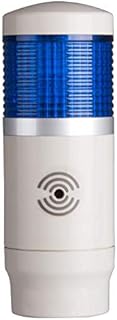PMEB-102-B, Tower Light, 45mm LED 1 Stack, Steady, 24VAC/VDC, Red Lens with Built-in Buzzer