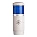 PMEZ-102-B, Tower Light, 45mm LED 1 Stack, Steady and Flashing, 24VAC/VDC, Red Lens with Built-in Buzzer