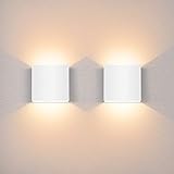 【Einfache Installation】 Wandmontage, sehr einfach. Das Paket enthält Montagezubehör und Installationsanweisungen. Aus Sicherheitsgründen wird die Installation durch eine Elektrofachkraft empfohlen.