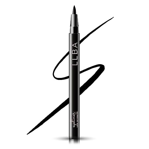 LLBA Liquid Eyeliner For Eyelash Extension, Oil Free, Ink Liner, Easy to Apply and Remove