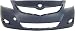 Front Bumper Cover Compatible with 2007-2012 Toyota Yaris Primed (09-12 Std Type) Sedan