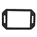 Large Barber Hand Mirror with Double Handle, Rectangular Hand Held Mirror with Handle, Hair Salon Equipment, Hairstylist and Barber Accessories for Salon Home(#1)