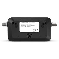 DUR-line SF 2460 Pro - Digital Satfinder - präzises Messgerät zum Ausrichten Ihrer Satelliten-Schüssel - Satelliten-Finder inkl. F-Kabel, Tonsignal, LCD Display, Satellitenerkennung, Astra, Hotbird – Ansicht 9