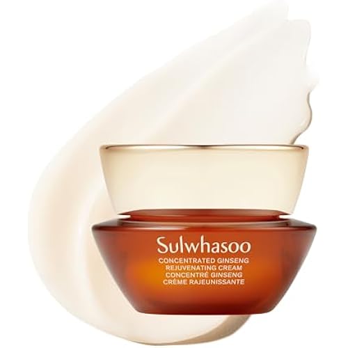 Sulwhasoo Concentrated Ginseng Rejuvenating Cream | Anti-Aging Korean Moisturizer | With Ginseng, Peptides & Squalane | Firms & Reduces Wrinkles | Hydrating Face Cream for All Skin Types