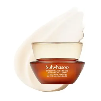 Sulwhasoo Concentrated Ginseng Rejuvenating Cream | Anti-Aging Korean Moisturizer | With Ginseng, Peptides & Squalane | Firms & Reduces Wrinkles | Hydrating Face Cream for All Skin Types