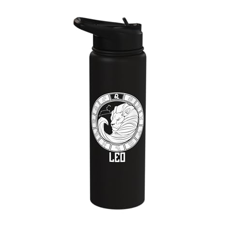 Leo Zodiac Sign Horoscope Stars July & August Birthday Stainless