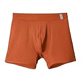 [one nova] 【毎日使えるメリノウール】ボクサーパンツ ユニセックス シンプル 汗トラブル解消 消臭抗菌 アウトドア 敏感肌 登山 (JP, アルファベット, M, Apricot (3D Boxer Brief))