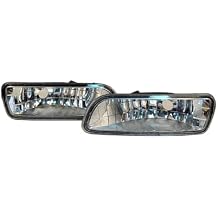A Pair Car Fog Lamp Compatible with Toyota Townace Noah Liteace SR40 SR50 CR40 CR50 1998 1999 2000 Front Bumper Lamp