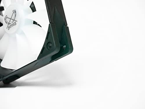 Image of Kaze Flex 120 High Air Flow PC Case Fan, Fluid Dynamic Bearing,120mm x 25mm (ARGB Edition, PWN 4-pin, 1800RPM)