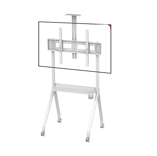 Support vertical pour écran 42-86 pouces blanc de salon
