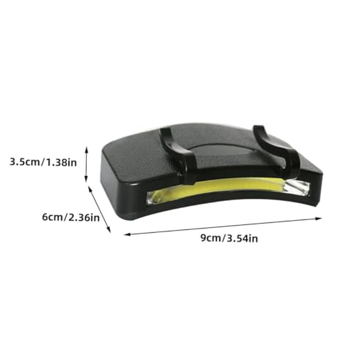 Linterna LED de clip COB luz de pinza mini portátil resistente para exterior pack de 2 3