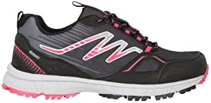 Mountain Warehouse Lakeside Womens Waterproof Trail Running Shoes Jet Black Womens Shoe Size 9 US | Image 1