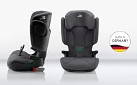 BRITAX RÖMER Kindersitz KIDFIX 2 Z-LINE, für Kinder von 100-150 cm (i-Size) mit und ohne ISOFIX, 3,5-12 Jahre, Space Black – Ansicht 4