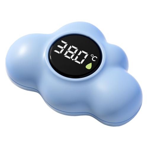 Thermomètre De Bain, Thermomètre Numérique Pour L'eau Avec Affichage LED Thermometre Flottant Amusant Jouet De Température De Bain Pour Les Petits Enfant Baignoires Piscines