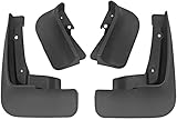 ➤【Funktion】: Die Schutzbleche fügen sich nahtlos in das Fahrzeugdesign ein und minimieren das Risiko von Schmutz, Straßenschmutz und Steinschlägen, die von den Vorder- und Hinterreifen aufsteigen. Lack und Türdichtungen schützen.