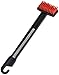 Char-Broil 140 789 - Cool-clean Brush.,Black/Red,9.3L x 5W x 38H centimetres